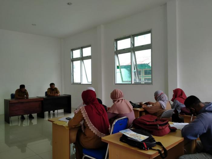 PERTEMUAN RUTIN MINGGUAN DI BPP PARIGI SELATAN PADA MASA COVID PANDEMI