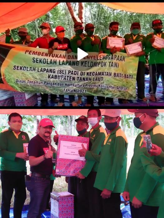 Peningkatan Produksi Padi Ditengah Pandemi Covid -19 Untuk Ketahanan Pangan Provinsi Kalimantan Selatan Melalui Kegiatan Sekolah Lapangan