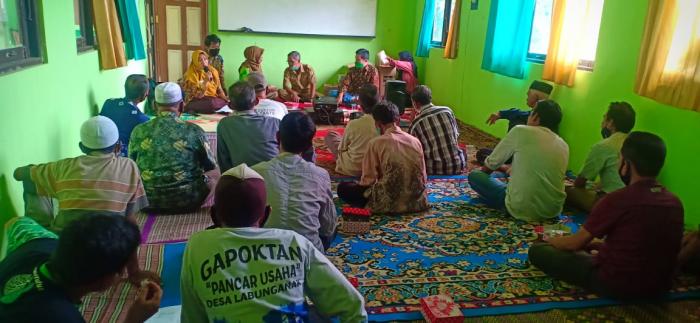 BPP Kec.  Batang Alai Utara Sukses Adakan Sosialisasi Kartu Tani