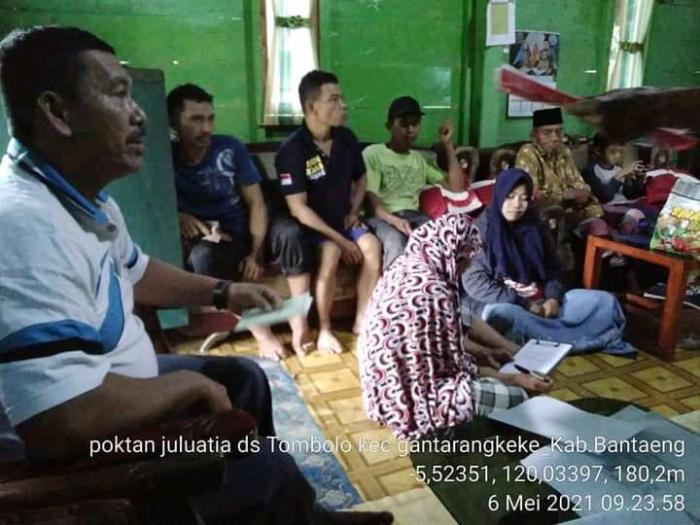 PERTEMUAN PENYUSUNAN RDKK PUPUK BERSUBSIDI 2022 DIWILAYAH KEC.GANTARANGKEKE KAB.BANTAENG
