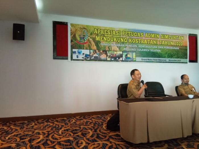 Apresiasi Petugas Admin Simluhtan Mendukung Kostratani Tahun Tahun 2020