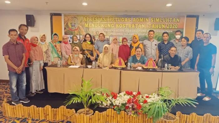 Apresiasi Petugas Admin Simluhtan Mendukung Kostratani Tahun 2020
