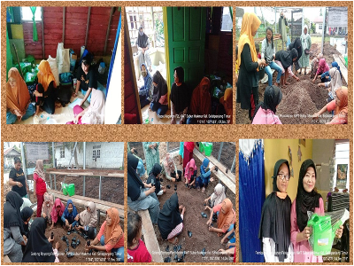 Rapat Koordinasi Kelompok Tani KWT Subur Makmur Kelurahan Selatpanjang Timur