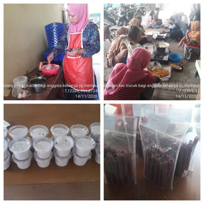 Pelatihan Olahan Pangan Dari Bahan Ubi Jalar Di Kecamatan Trucuk Kabupaten Bojonegoro