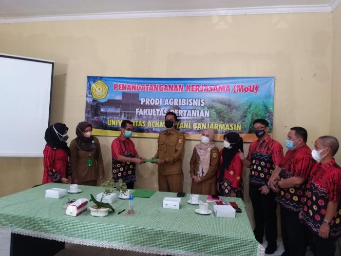 Kerjasama UPT BPP Landasan Ulin dengan Faperta Univ. A. Yani