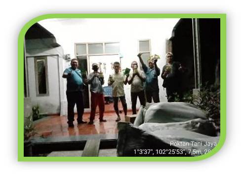 Penyerahan Bantuan Benih Sayuran Di Kelompok Tani Tani Jaya
