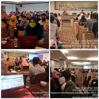 Apresiasi Petugas Admin Simluhtan Mendukung Kostratani Tahun 2020  OLEH DINAS TANAMAN PANGAN, HORTIKULTURA DAN PERKEBUNAN PROVINSI SULAWESI SELATAN