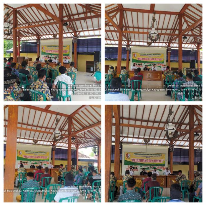 Pelatihan Agen Hayati Yang Anggarannya Dari Dana Desa Margomulyo Kecamatan Margomulyo Kabupaten Bojonegoro  Tahun 2020.
