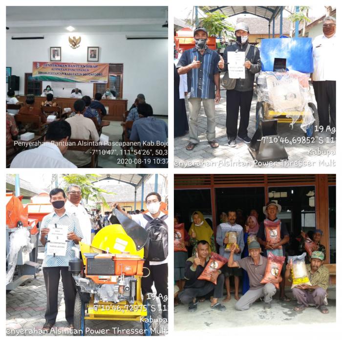PENYALURAN BANTUAN BENIH PADI DAN PUPUK PROGRAM  PETANI MANDIRI MELALUI KARTU PETANI MANDIRI