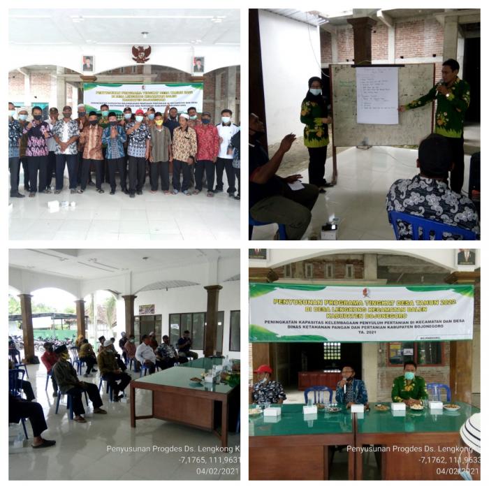 Awali Pembangunan Pertanian, Desa Lengkong Susun Programa Penyuluhan 2022