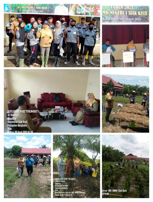 UJIAN KOMPETENSI KEAHLIAN TAHUN PELAJARAN 2020/2021 SMKN 1 SIAK KECIL ASESOR DARI KEPALA UPT BPP SIAK KECIL KABUPATEN BENGKALIS