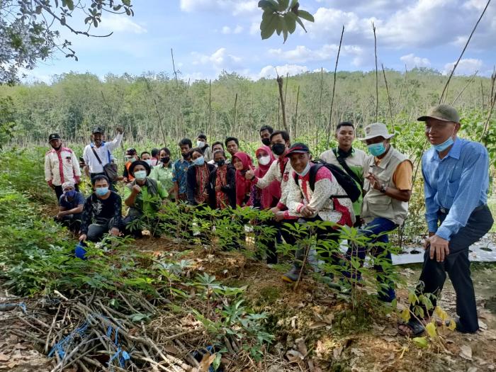 BPP PAJU EPAT KABUPATEN BARTIM MELAKUKAN STUDI BANDING HORTIKULTURA KE BPP KEMBANG KUNING