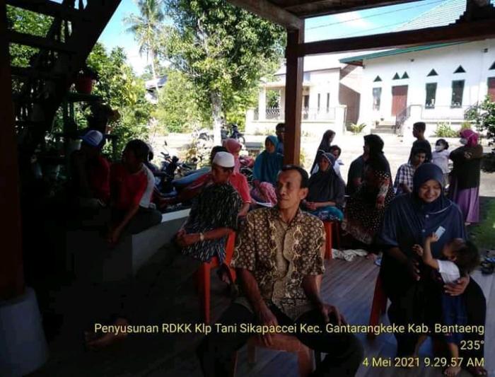 PERTEMUAN PENYUSUNAN RDKK PUPUK BERSUBSIDI 2022 DIWILAYAH KEC.GANTARANGKEKE KAB.BANTAENG