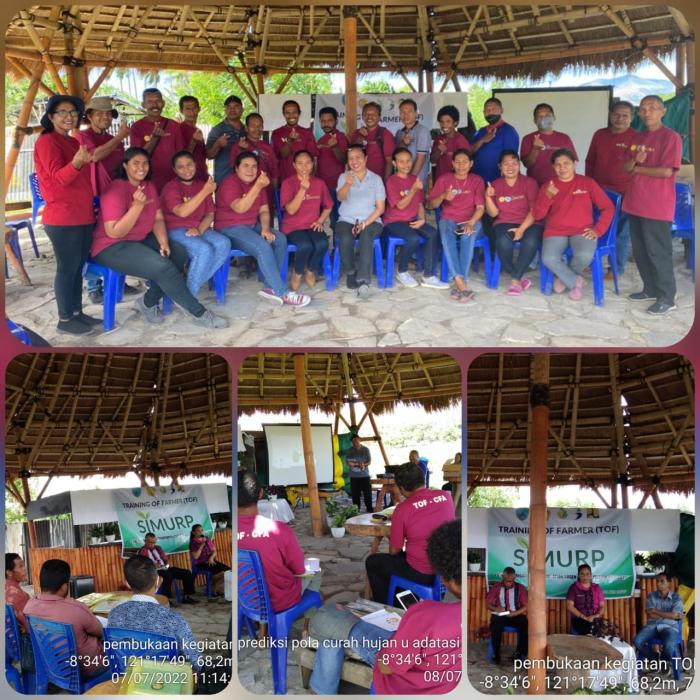 Training Of Farmer (TOF) Teknologi Berbasis Climate Smart Agriculture (CSA) Mendukung Program SIMURP Di Kabupaten Nagekeo - NTT