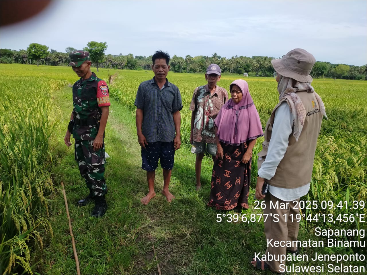 Penyuluh Pertanian Sebagai Garda Terdepan, Ltt Desa Sapanang Yakin Meningkat.
