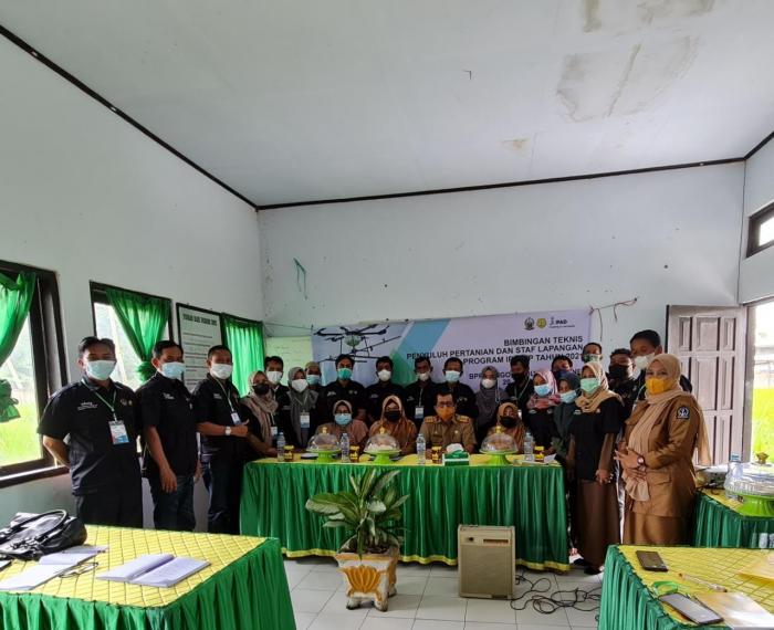 PELATIHAN BIMTEK PENYULUH PERTANIAN DAN STAF LAPANGAN PROGRAM IPDMIP BPP BENGO KAB. BONE SULAWESI SELATAN