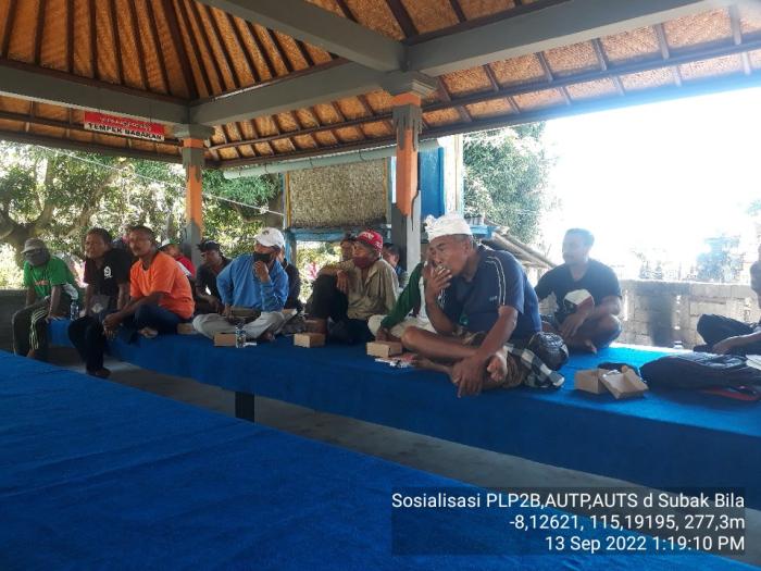 SOSIALISASI PLP2B, AUTP DAN AUTS DI DESA BILA