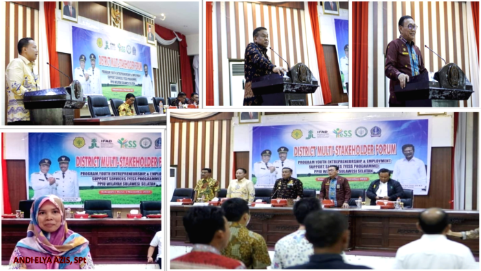 Korluh BPP Patimpeng Hadiri Forum District Multi Stakeholder YESS