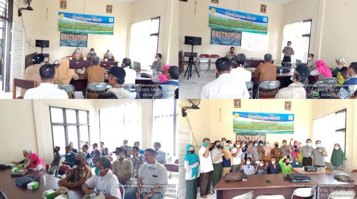 BIMBINGAN TEKNIS INOVASI TEKNOLOGI DI BPP MODEL KOSTRATANI PELAYANGAN KOTA JAMBI
