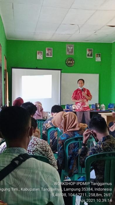 WORKSHOP PENINGKATAN KAPASITAS PENYULUH DAN STAF LAPANGAN IPDMIP KABUPATEN TANGGAMUS