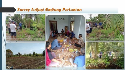 Survey Lokasi Kegiatan Embung Pertanian