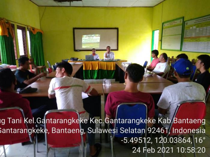 Rembug Tani "Penumbuhan KUB Pemuda Tani dalam Upaya Optimalisasi Peran BPP Menyukseskan Kostratani Kab.Bantaeng