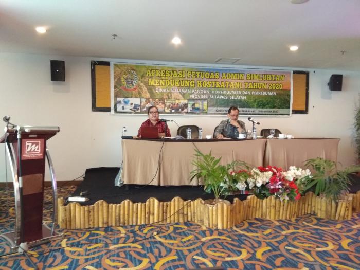 Apresiasi Petugas Admin Simluhtan Mendukung Kostratani Tahun 2020