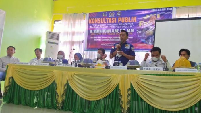 Konsultasi Publik Ranperda Pertanian Organik