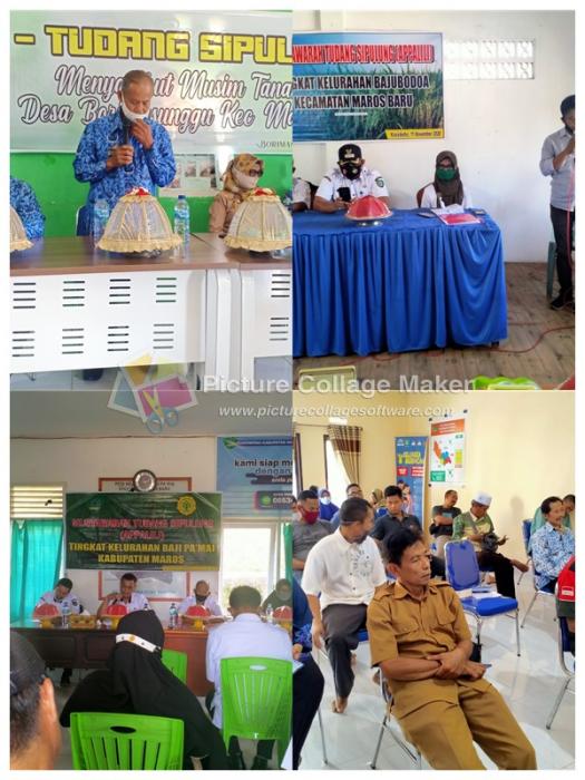 Tudang Sipulung Tingkat Desa/kelurahan Kecamatan Maros Baru Musim Tanam 2020/2021