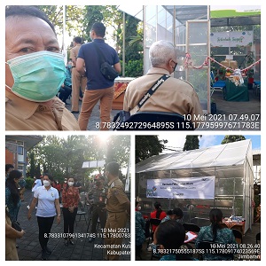 PERESMIAN VERTICAL GARDEN KANTOR CAMAT KUTA SELATAN