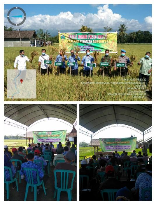 FFD (Farm Field Day) Panenan Kegiatan Agroinput  dan Sarasehan  Guna Pemulihan Ekonomi Dampak Dari Pandemi Covid-19