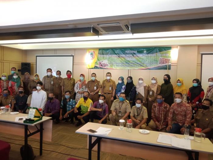 Temu Diseminasi Informasi Teknis Sosial Ekonomi Dan Inovasi Pertanian Tingkat Provinsi Kalimantan Selatan Tahun 2021