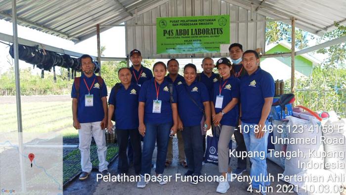 Kelompok 1 Peserta Pelatihan Fungsional Ahli Praktek Kompetensi Di Desa Mata Air Kec Kupang Tengah