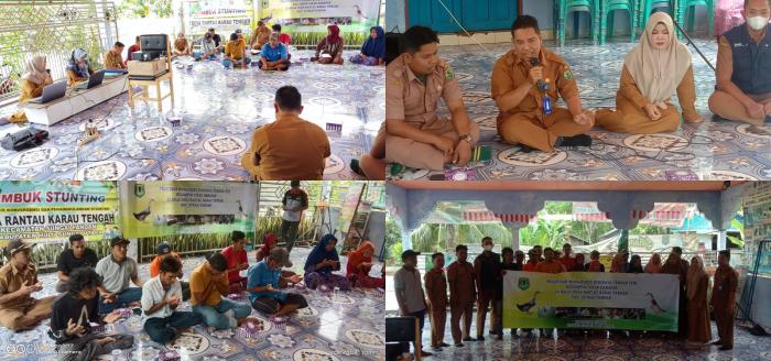 Pelatihan Manajemen Budidaya Ternak Itik di Kelompok Ternak Sinar Harapan Ds. Rantau Karau Tengah Kec. Sungai Pandan Oleh Bidang Peternakan Dinas Pertanian Kabupaten HSU