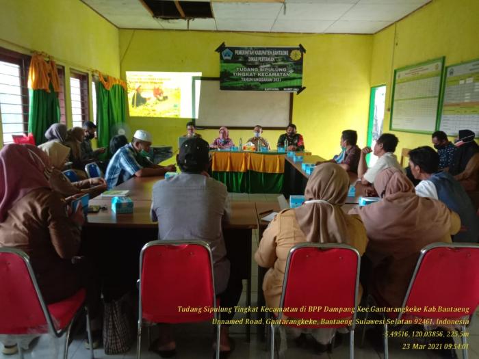 TUDANG SIPULUNG TINGKAT KECAMATAN DI BPP DAMPANG KEC.GANTARANGKEKE KAB.BANTAENG
