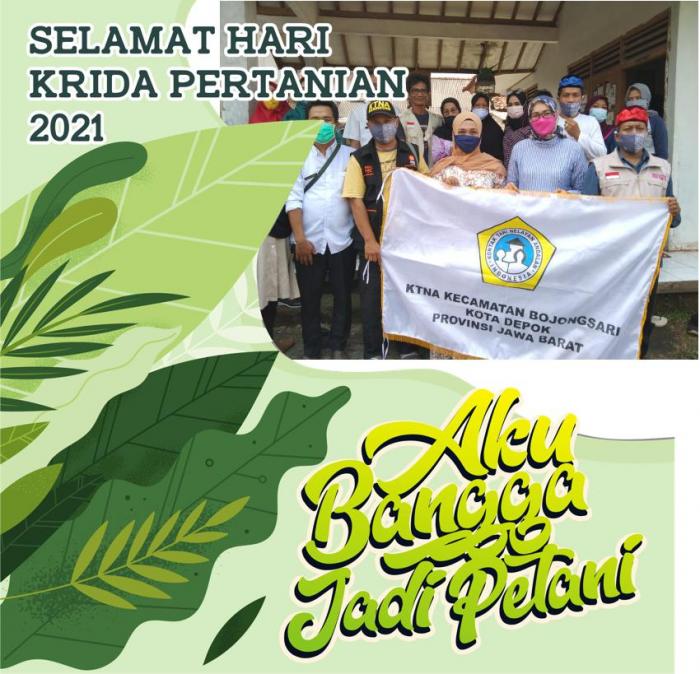 Hari Krida Pertanian Momentum Rasa Syukur Petani Kota Depok