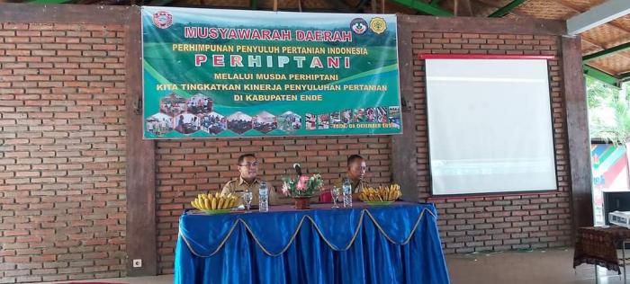 Junjung Profesionalisme, PPL Kabupaten Ende Bentuk Organisasi Profesi  Melalui Musda Perhiptani
