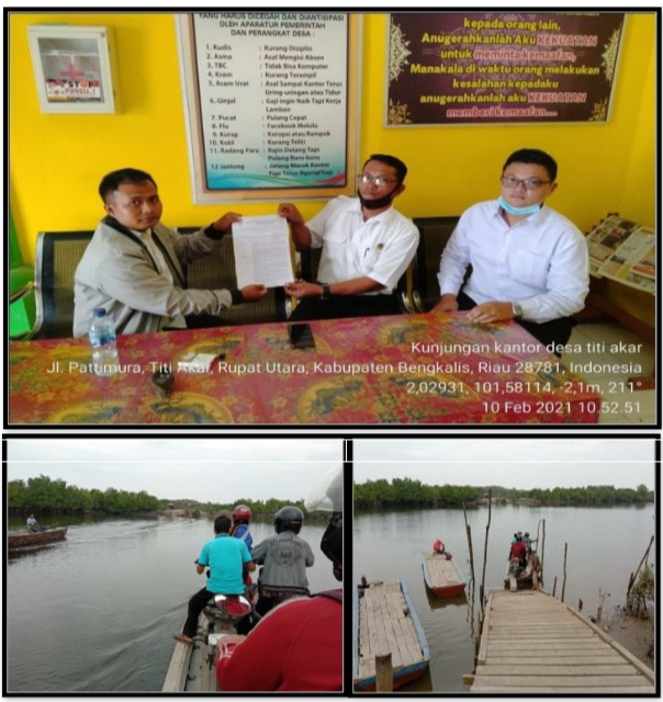SAMPAN KEMPANG MENJADI TRANSPORTASI JALAN PULANG DARI WILAYAH BINAAN PPL