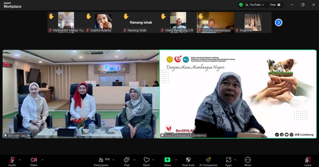 Melalui Ngobras, Kementan Kenalkan Teknologi Semen Beku Untuk Tingkatkan Populasi Ternak 