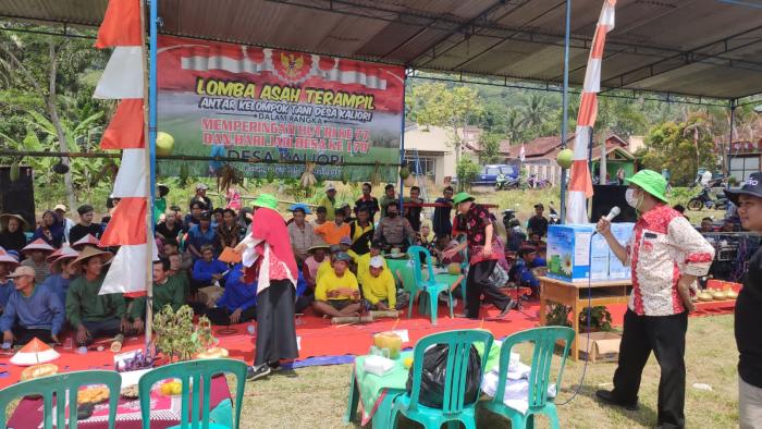 Lomba Asah Terampil Kelompok Tani Sedesa Kaliori Kecamatan Karanganyar Kabupaten Purbalingga