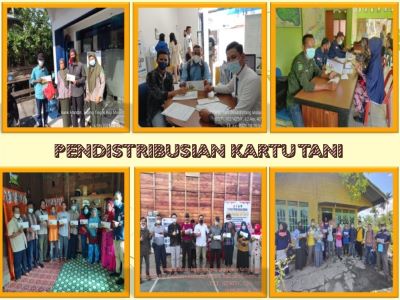 Pendistribusian Kartu Tani di Kabupaten Kepulauan Meranti.